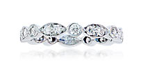 Tiffany Platin Swing Ring mit 0,907 ct Diamanten, für Vergrösserung bitte hier klicken!