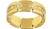 Cartier® Tank de Cartier collection Gelbgoldring, 18 kt mit Diamanten , für Vergrösserung bitte hier klicken!